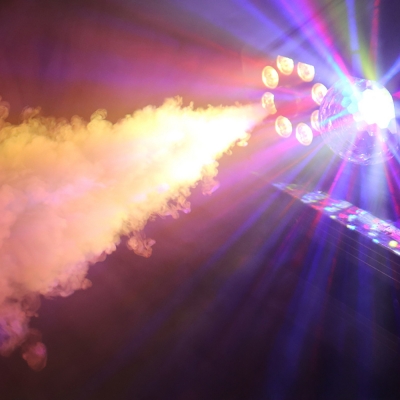 Генератор дыма с лазерным проектором Hazeron-5