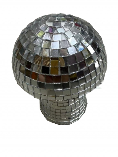 Зеркальный диско гриб 15 см-1