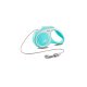 Flexi рулетка NEW LINE Comfort XS (до 8 кг) трос 3 м серый/голубой